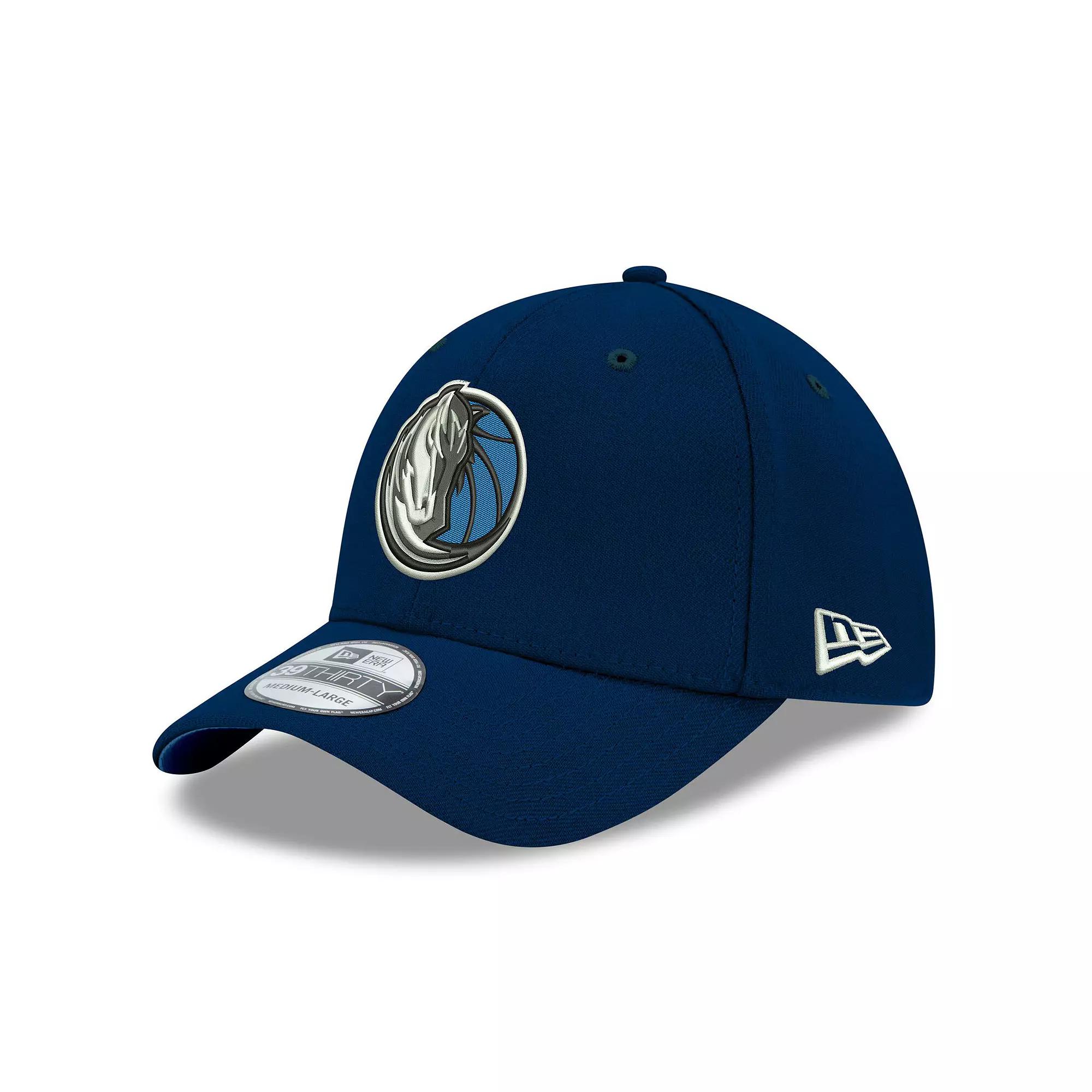 Men's New Era Navy Dallas Mavericks Team Classic 39THIRTY Flex Hat,  Product Image