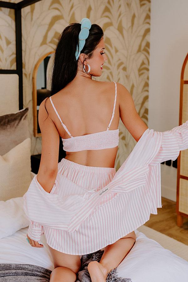 Endlessly Obsessed Stripe Bralette Product Image