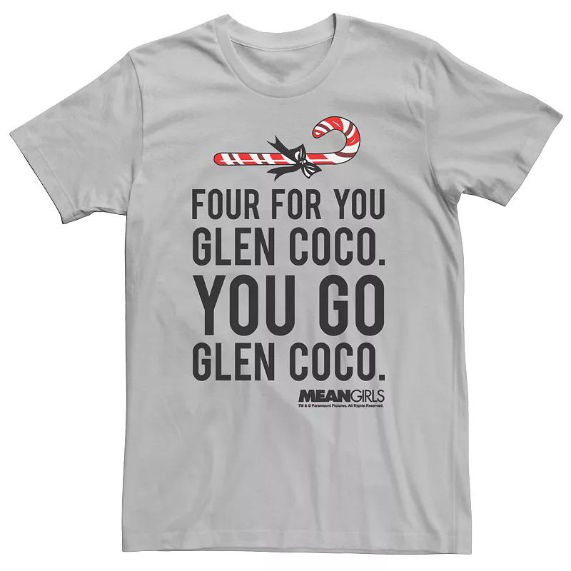 Men's Mean Girls Four For You Glenn Coco Candy Cane Tee,  Product Image