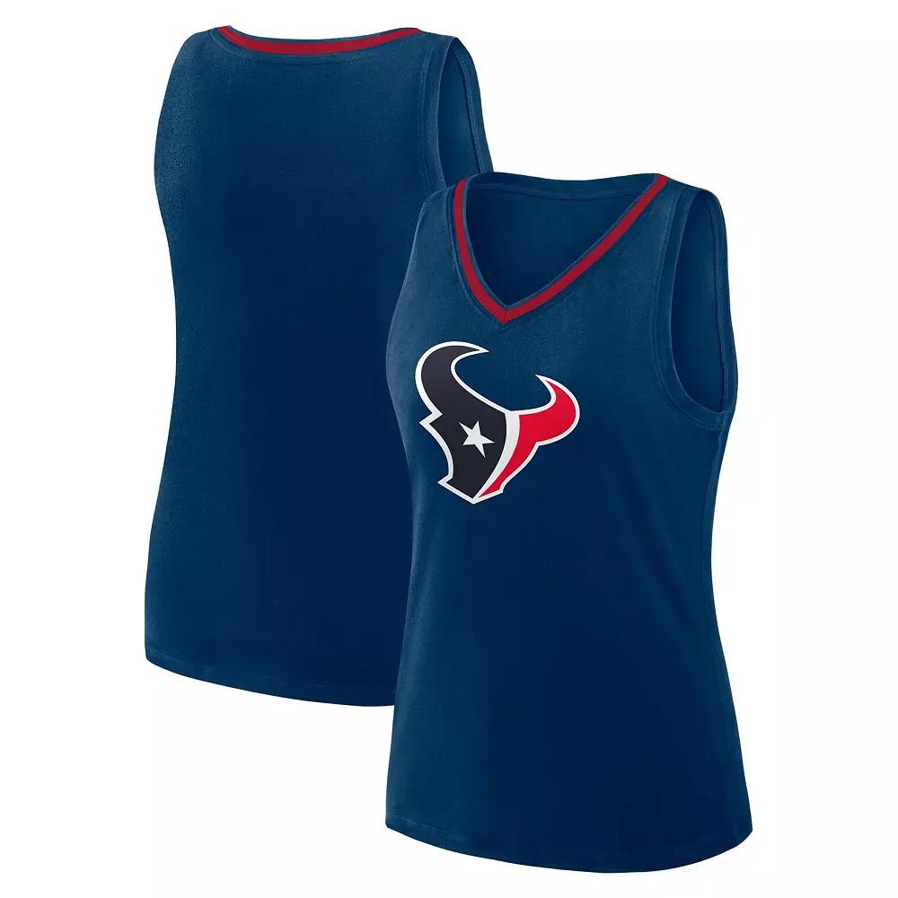 Women's Navy Houston Texans Plus  Product Image