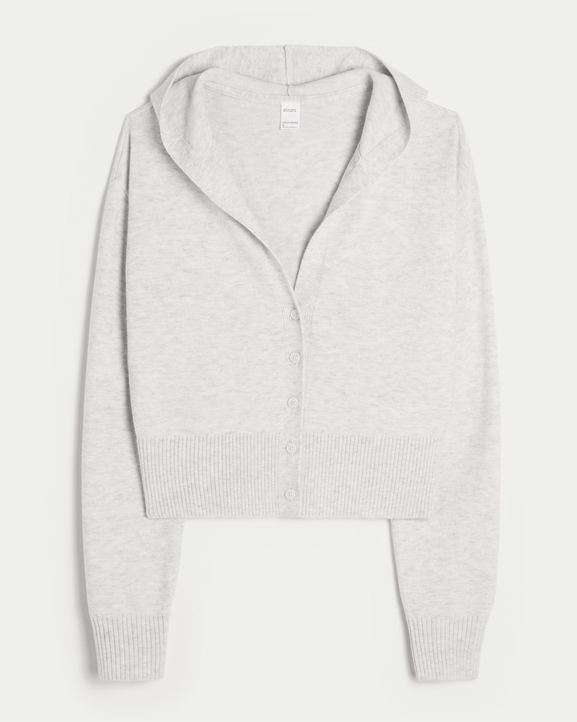 Gilly Hicks Slouchy Hooded Cardigan Product Image