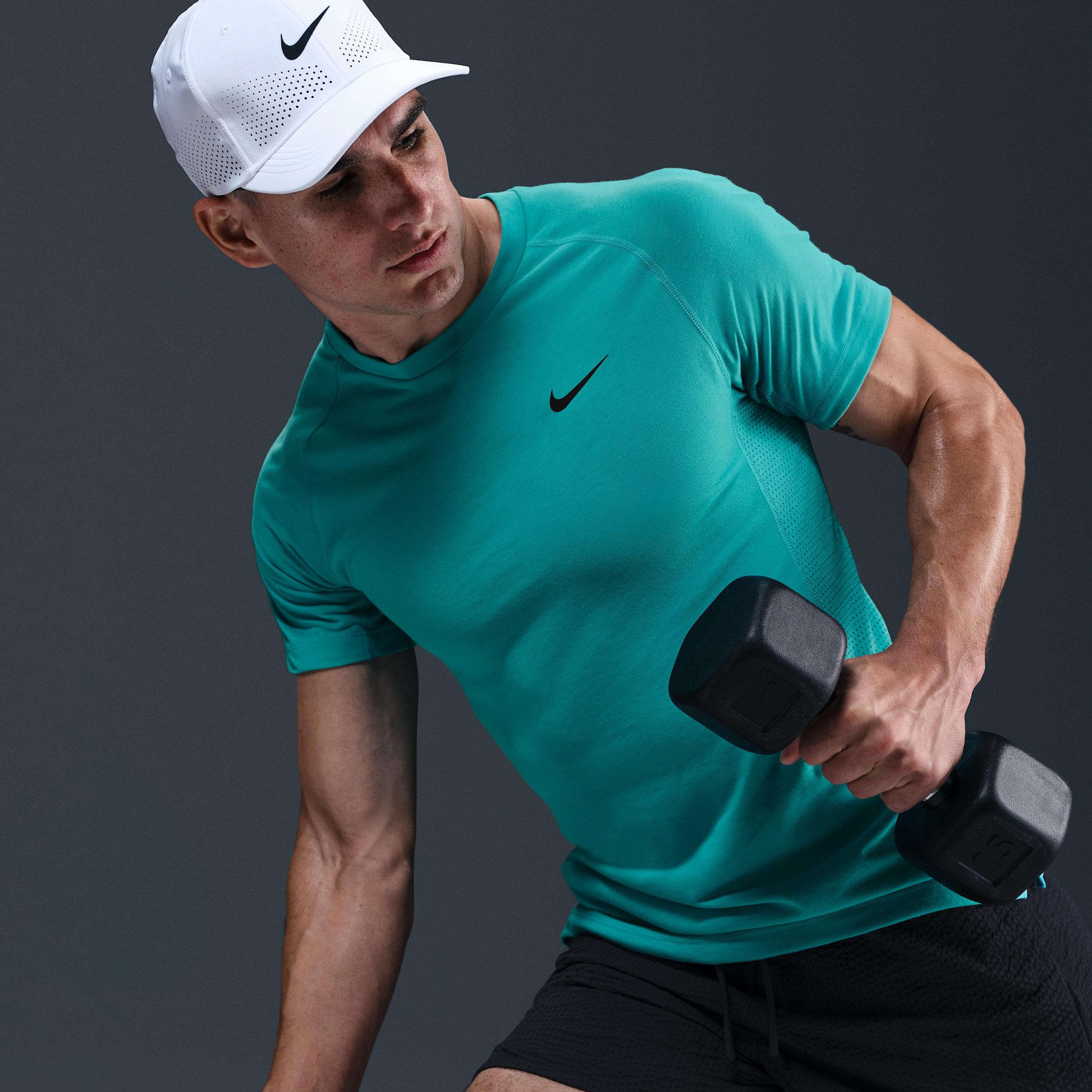 Nike Men's Flex Rep Dri-FIT Short-Sleeve Fitness Top Product Image