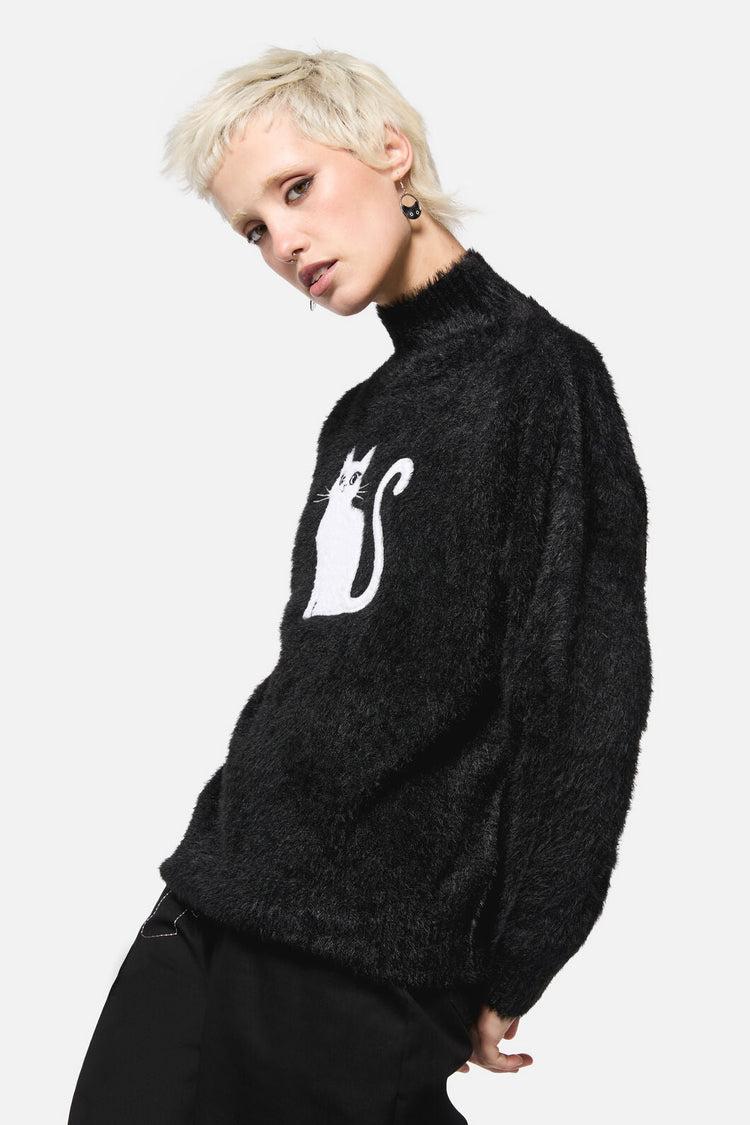 Catkins Boucle Knit Jumper Product Image