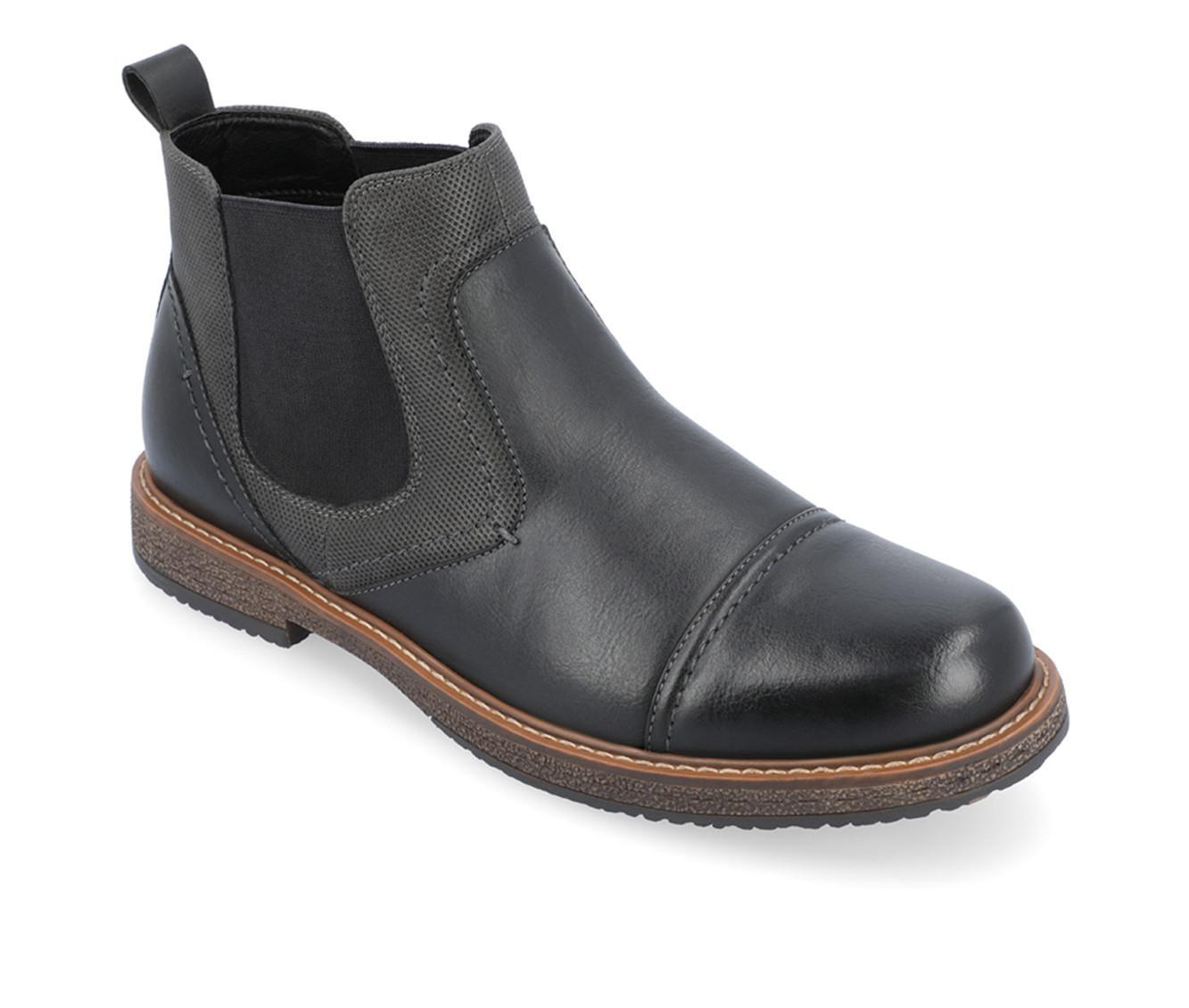 Men's Vance Co. Lancaster Wide Chelsea Dress Boots Product Image