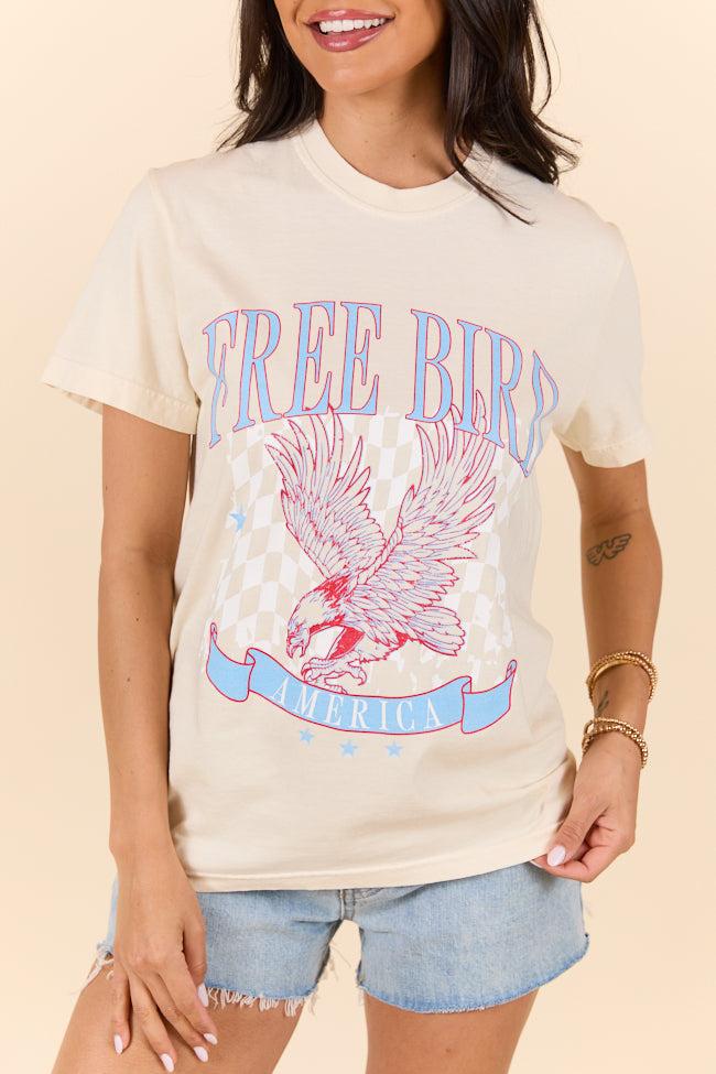 Free Bird Ivory Graphic Tee Product Image