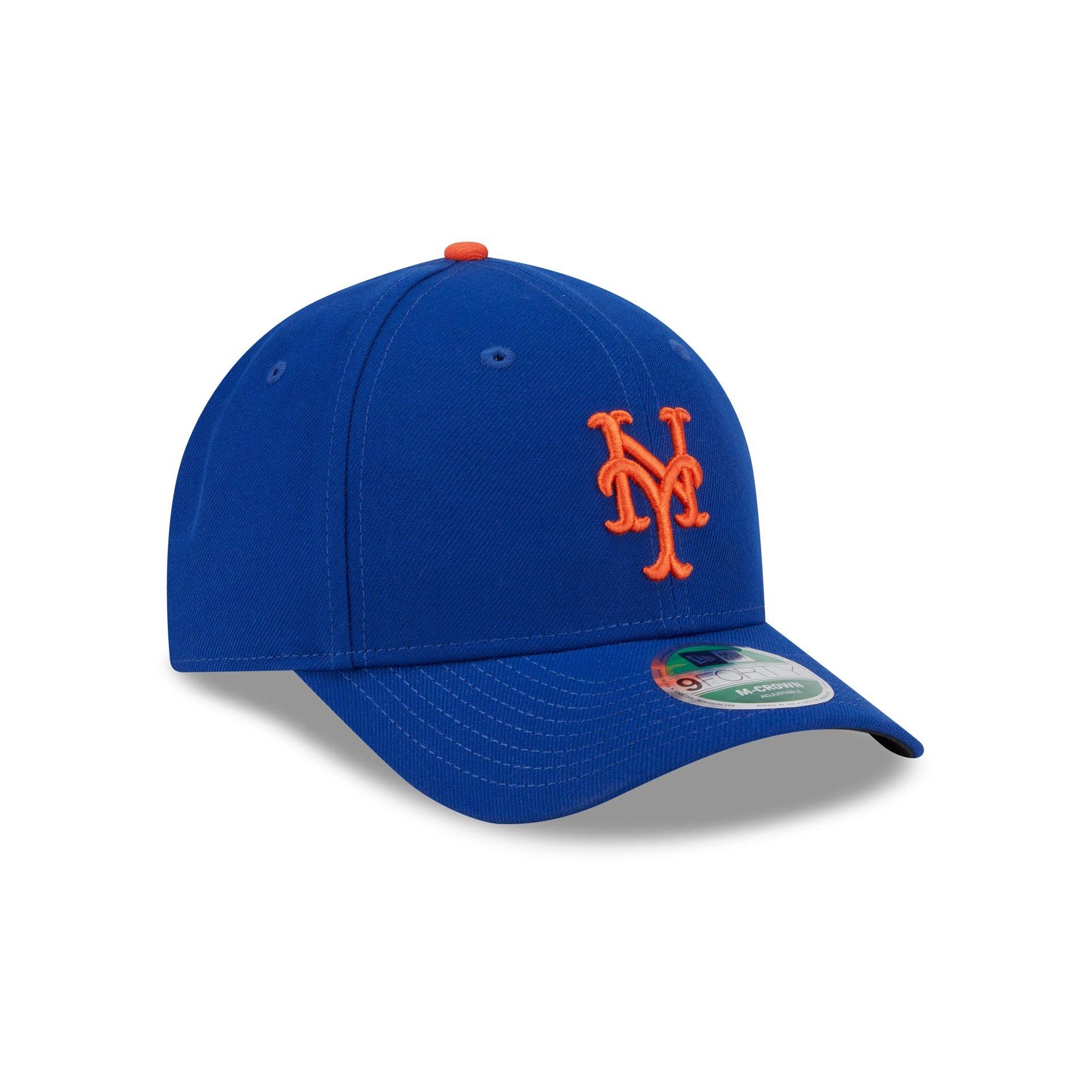 New York Mets Game Authentic Collection 9FORTY M-Crown Snapback Hat Male Product Image