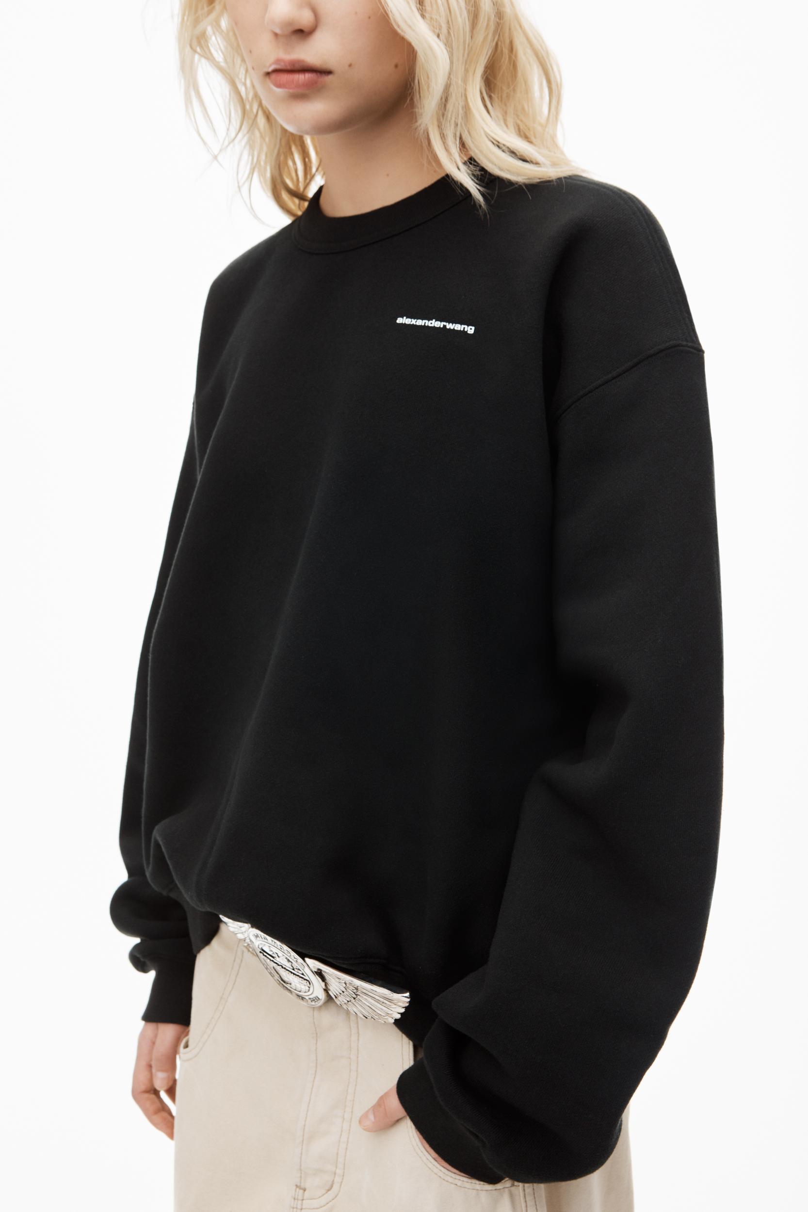 Unisex Crewneck Sweatshirt In Dense Fleece Product Image