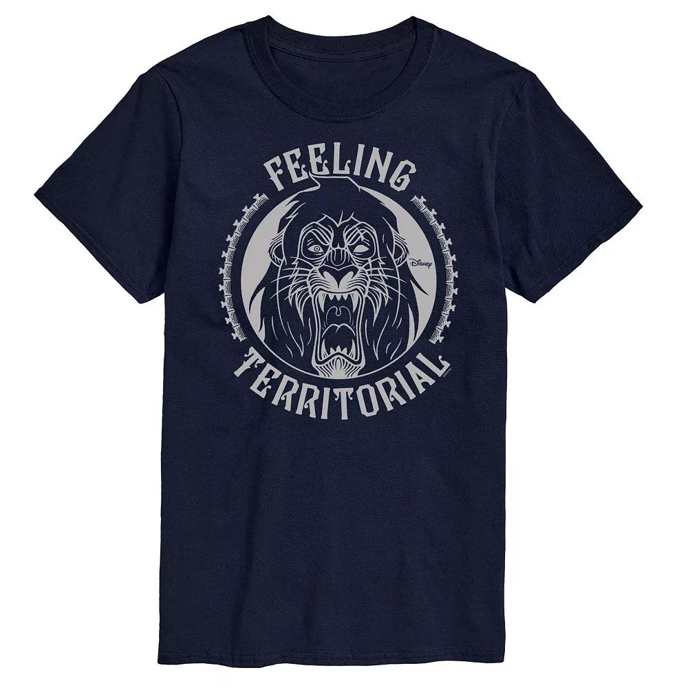 Disney Villains Scar Men's Feeling Territorial Graphic Tee,  Product Image