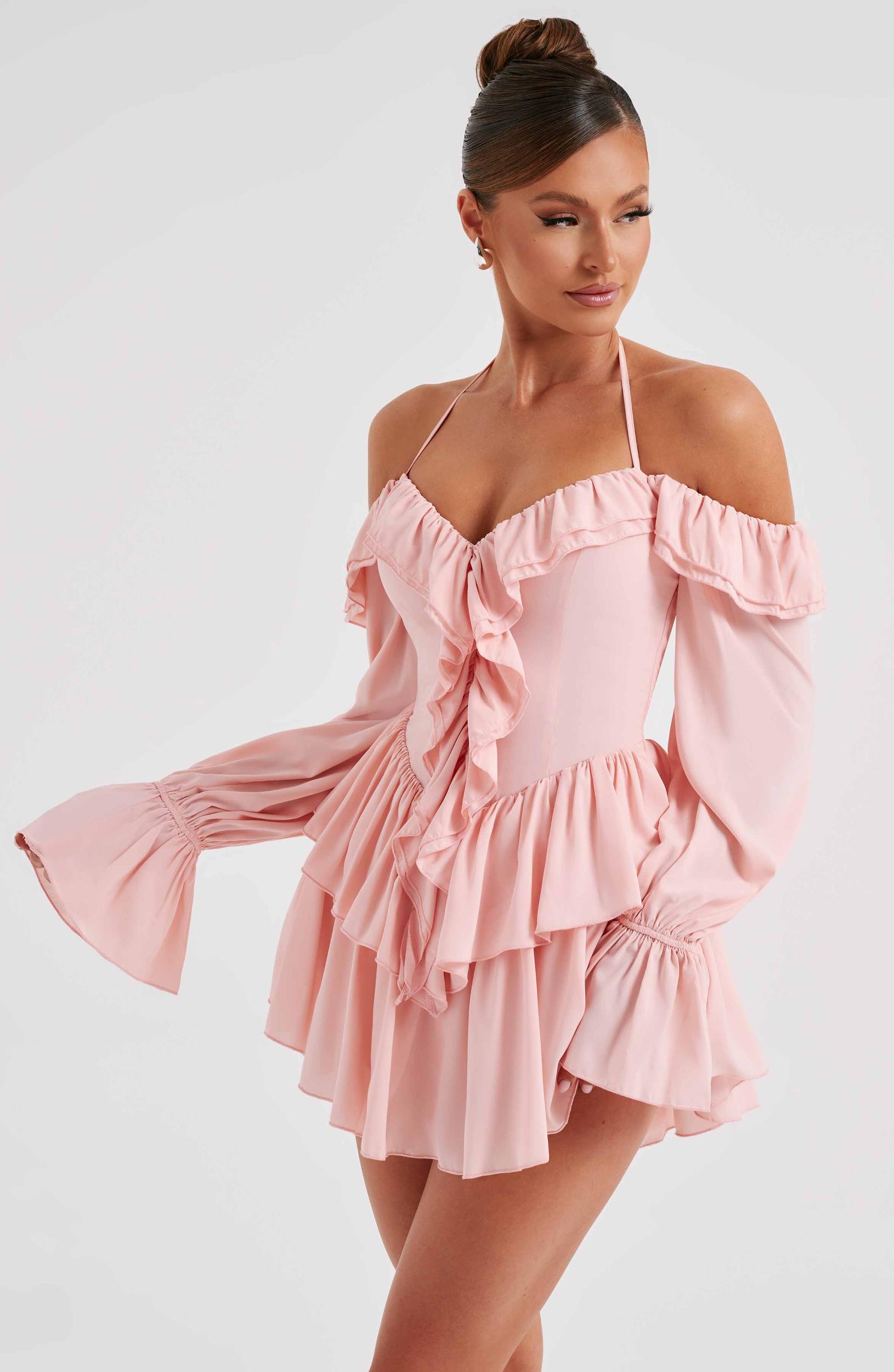 Savanna Playsuit - Pink Product Image