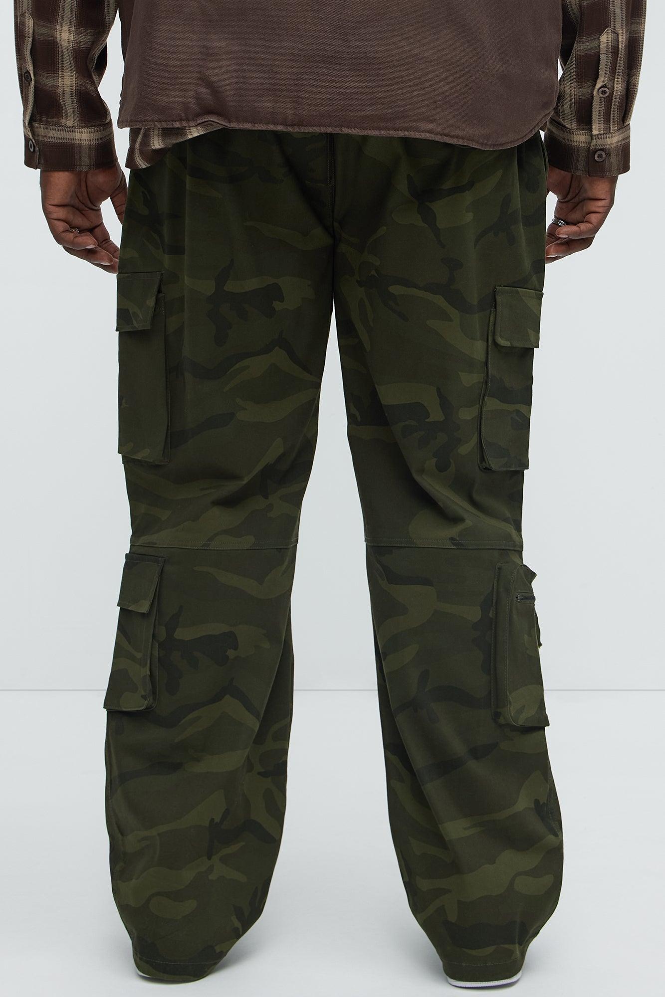 Stay On It Straight Cargo Pants - Camouflage Product Image