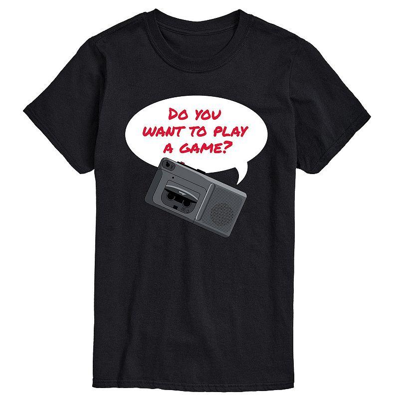 Men's Want To Play A Game Tee,  Product Image