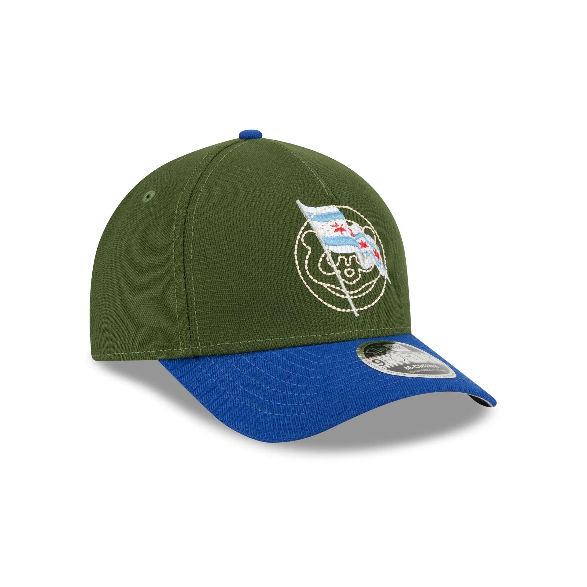 Alpha Industries x Buffalo Bills Olive Green 9FORTY M-Crown A-Frame Snapback Hat Male Product Image