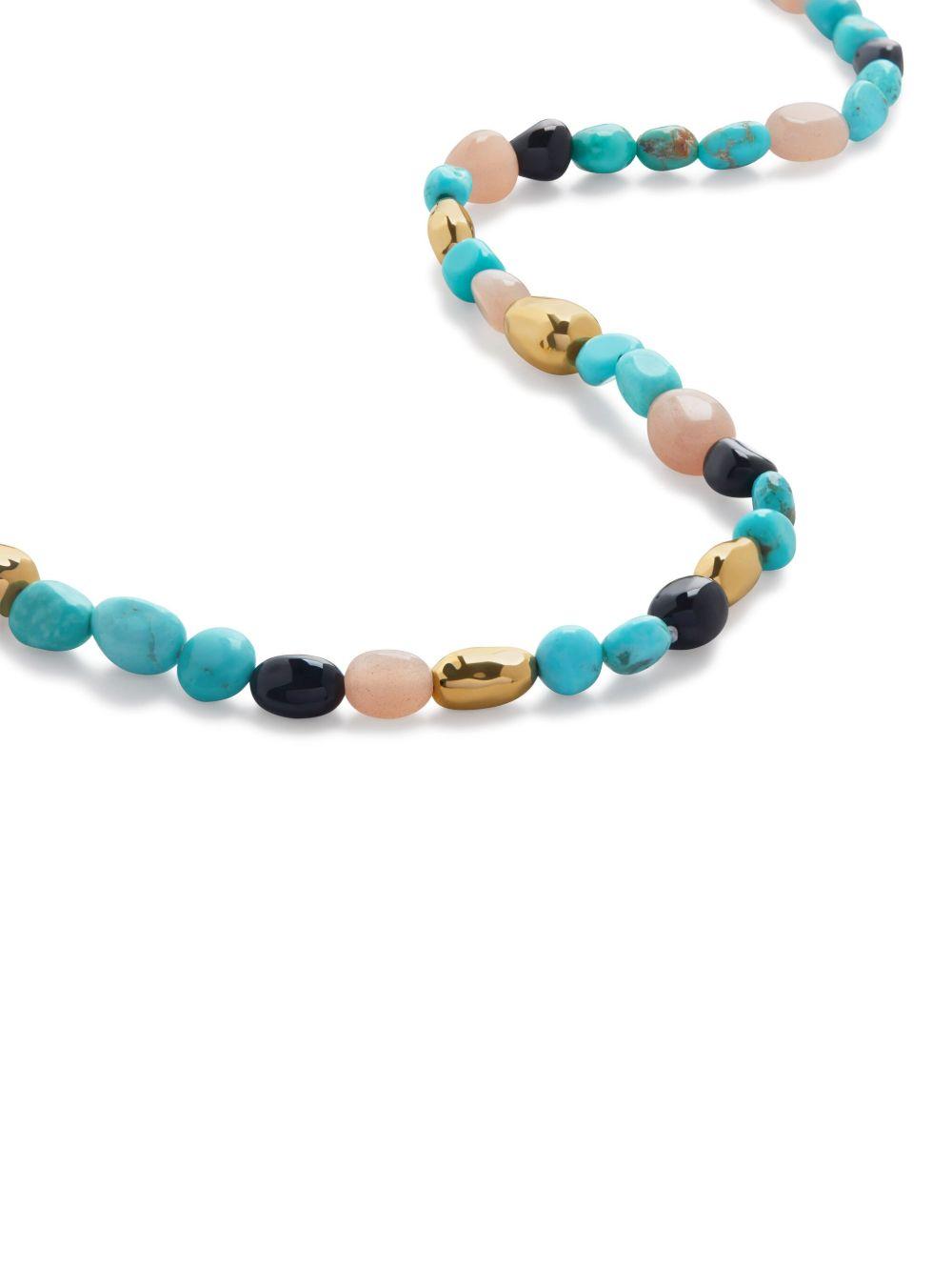 Rio beaded turquoise necklace Product Image