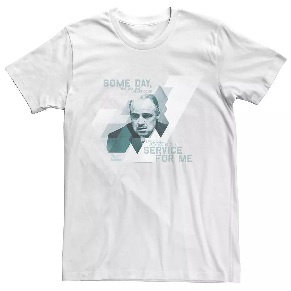Men's The Godfather I Will Call Upon You To Do A Service Quote Tee,  Product Image