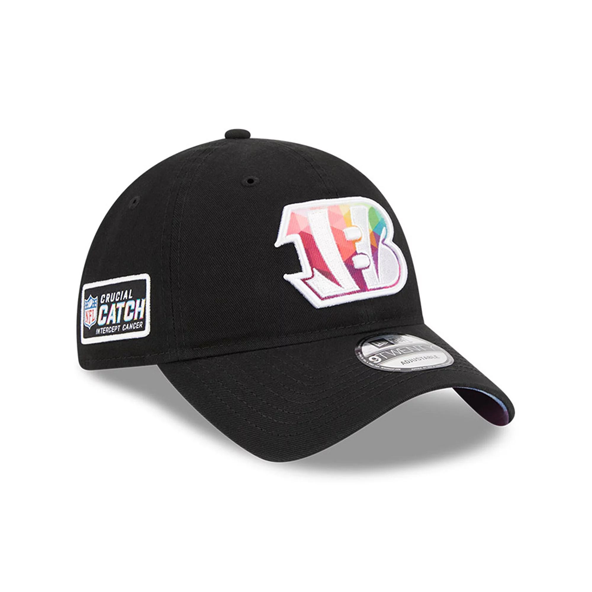 Men's New Era Black Cincinnati Bengals 2023 NFL Crucial Catch 9TWENTY Adjustable Hat Product Image