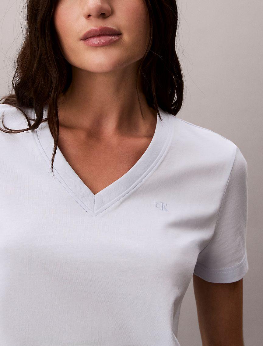 Monogram V-Neck T-Shirt  Product Image