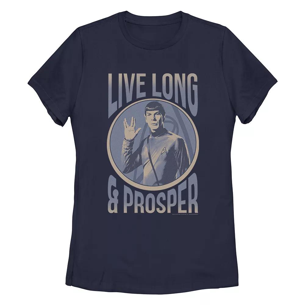 Juniors' Star Trek The Original Series Spock Live Long Portrait Tee, Girl's,  Product Image