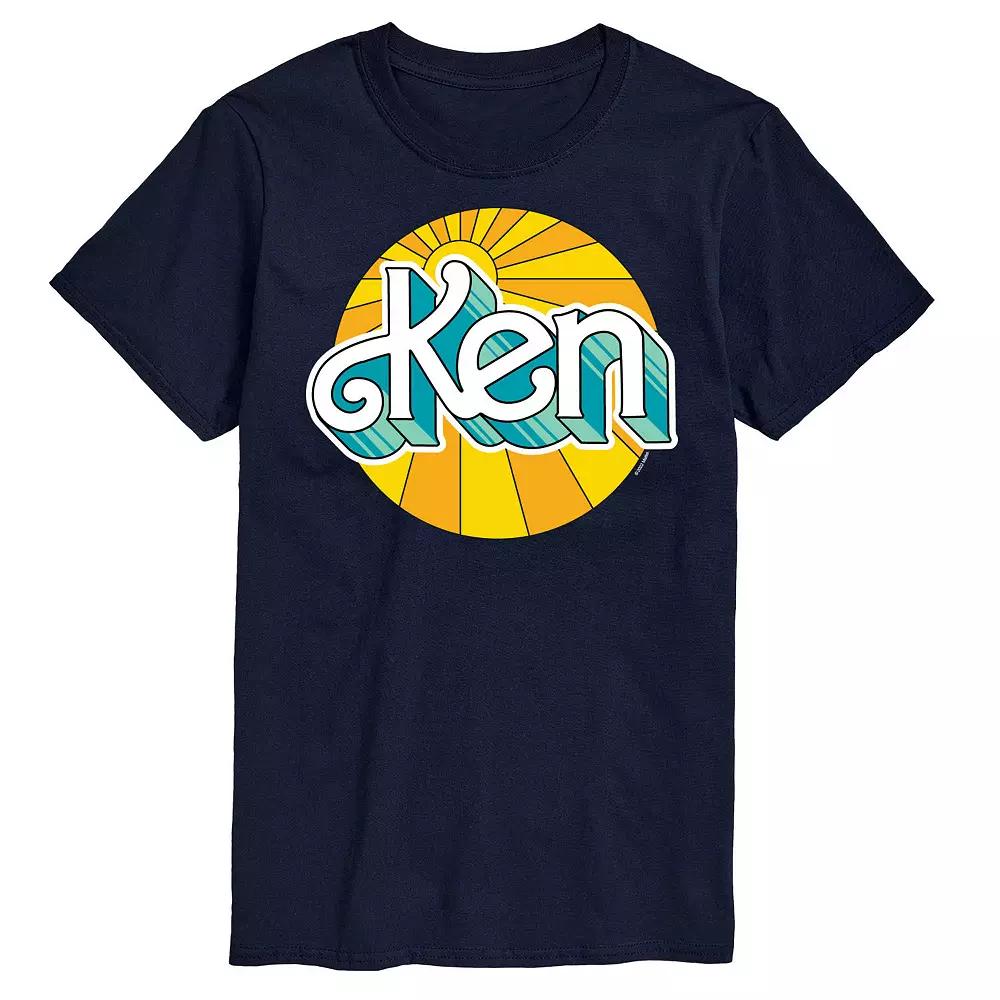 Big & Tall Barbie® Ken Sunburst Graphic Tee, Men's,  Product Image