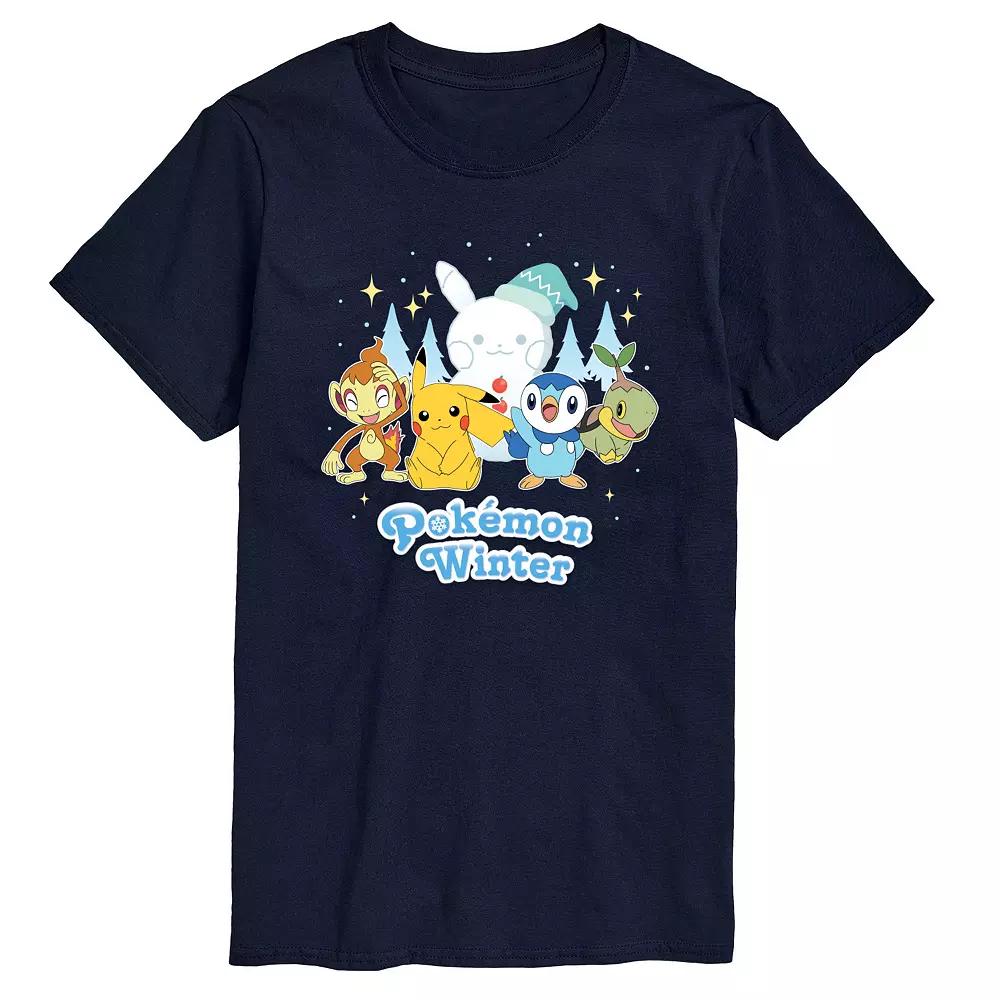 Big & Tall Pokemon Sinnoh Winter Tee, Men's,  Product Image