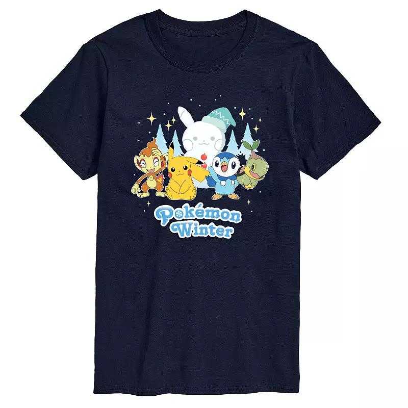 Big & Tall Pokemon Sinnoh Winter Tee, Men's,  Product Image