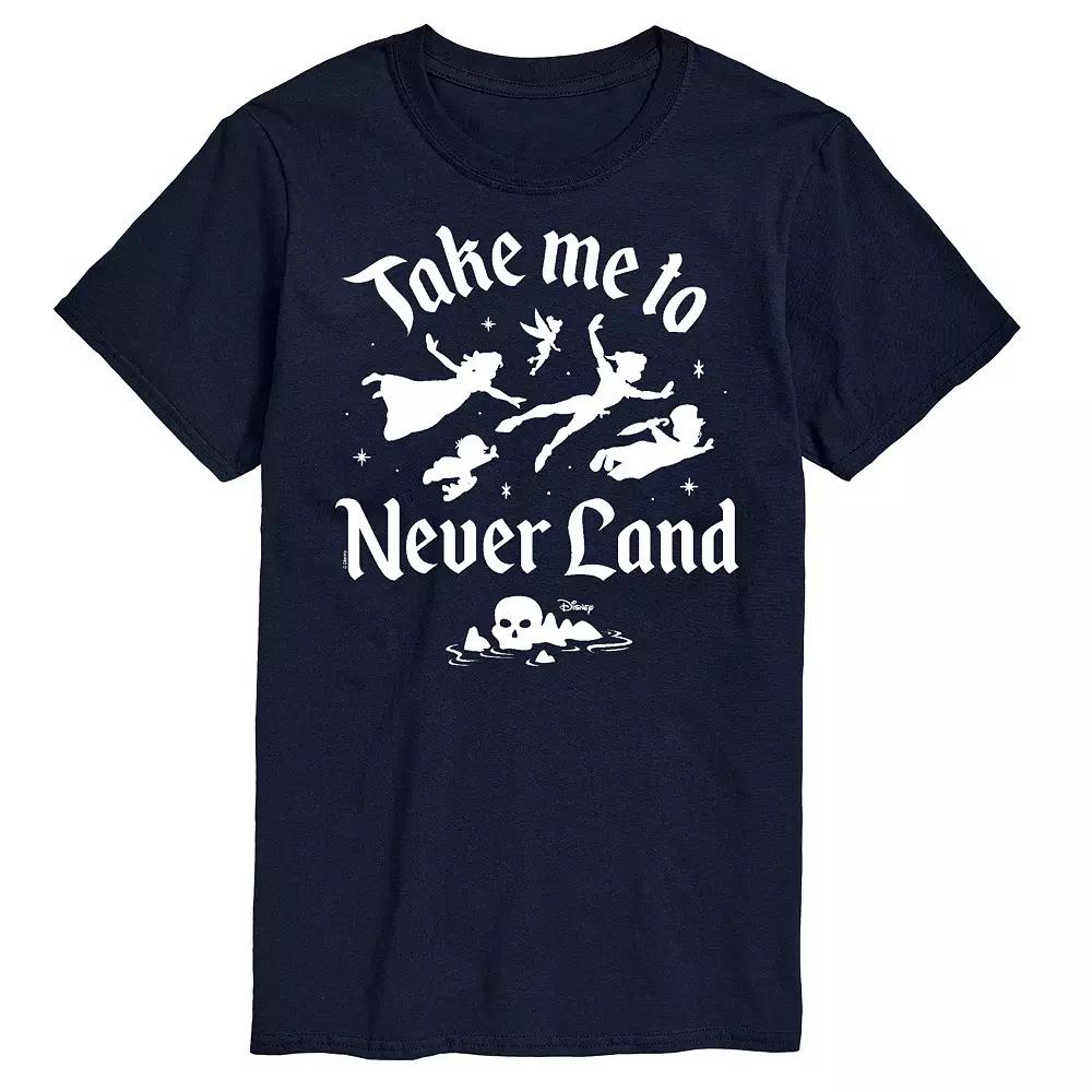 Disney's Peter Pan Men's Never Land Graphic Tee,  Product Image