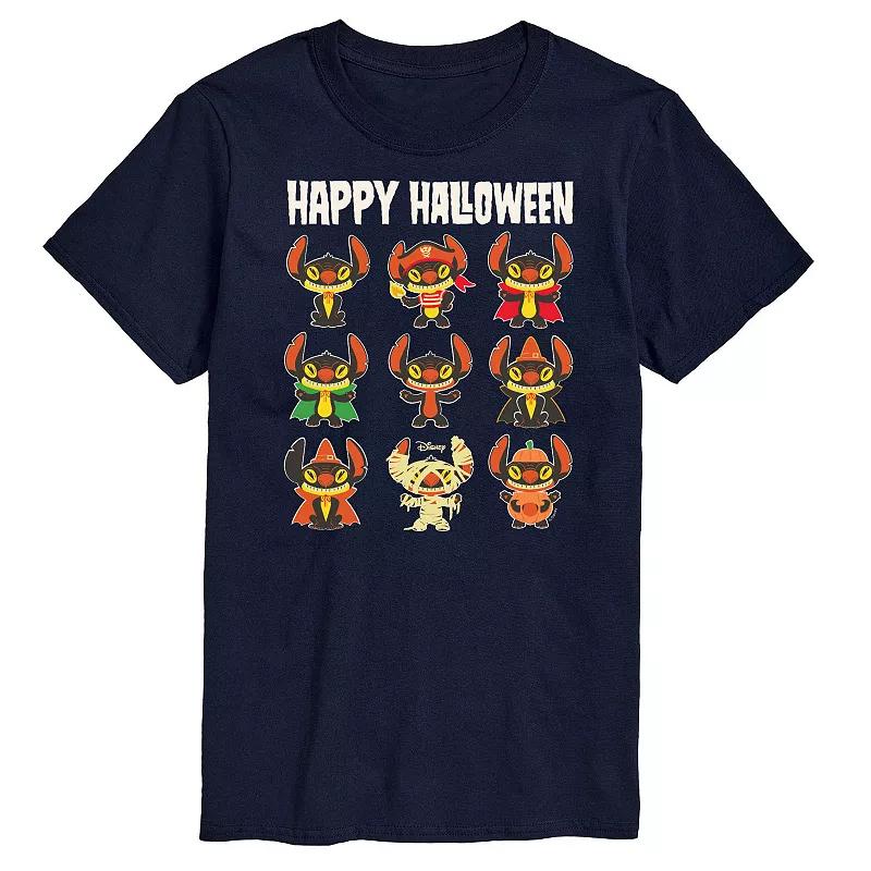 Disney's Lilo & Stitch Big & Tall Happy Halloween Graphic Tee, Men's,  Product Image