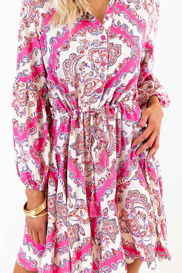 Classic And Keen Paisley Dress Product Image