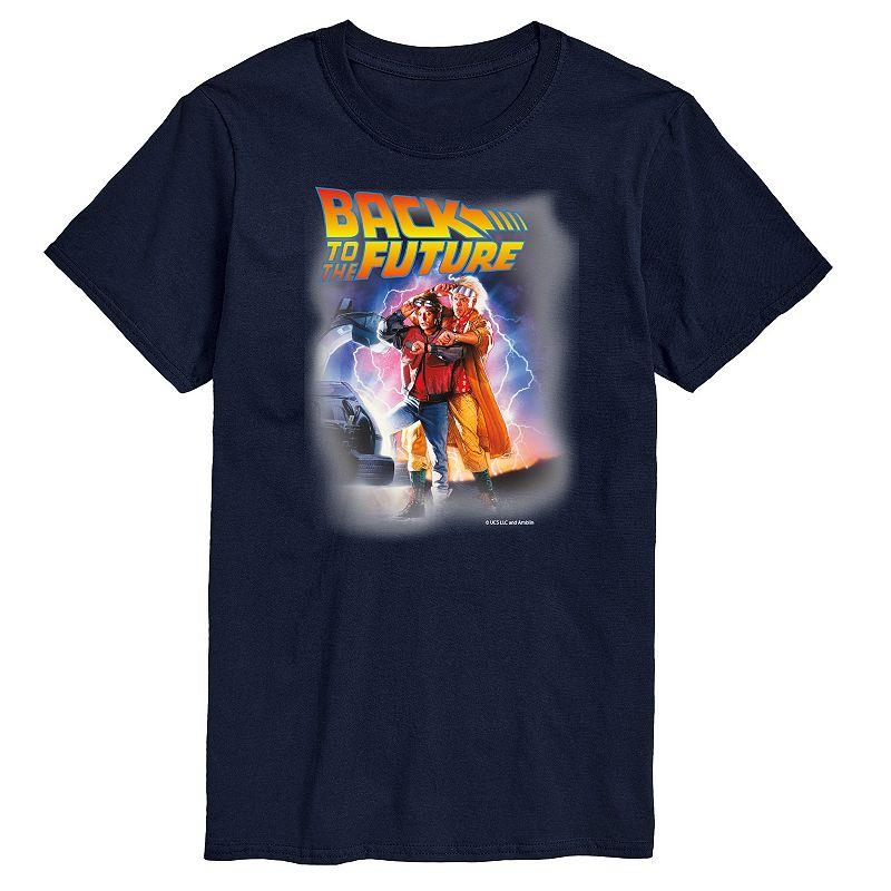 Big & Tall Back to the Future Marty And Doc Graphic Tee, Men's,  Product Image