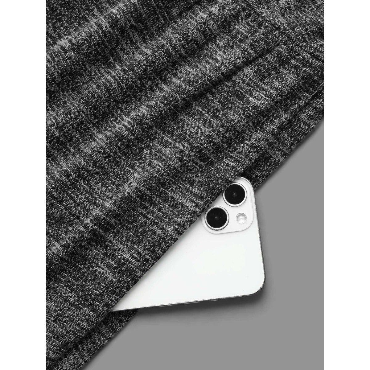 Plus Size DimGray Plain Wrap Drawstring Pocket Jumpsuit Women Leisure Short sleeve Overlap Collar Casual Loose Jumpsuits BloomChic 28/5X Product Image