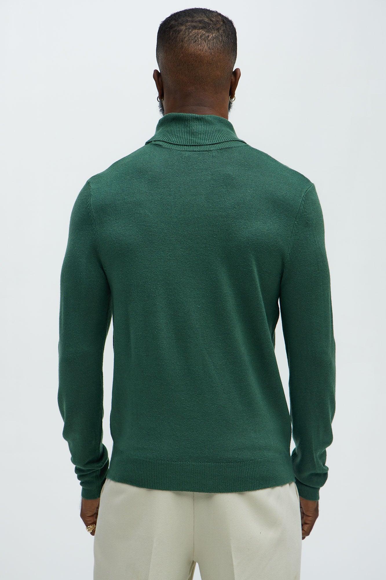 DeAngelo Turtleneck Sweater - Hunter Male Product Image