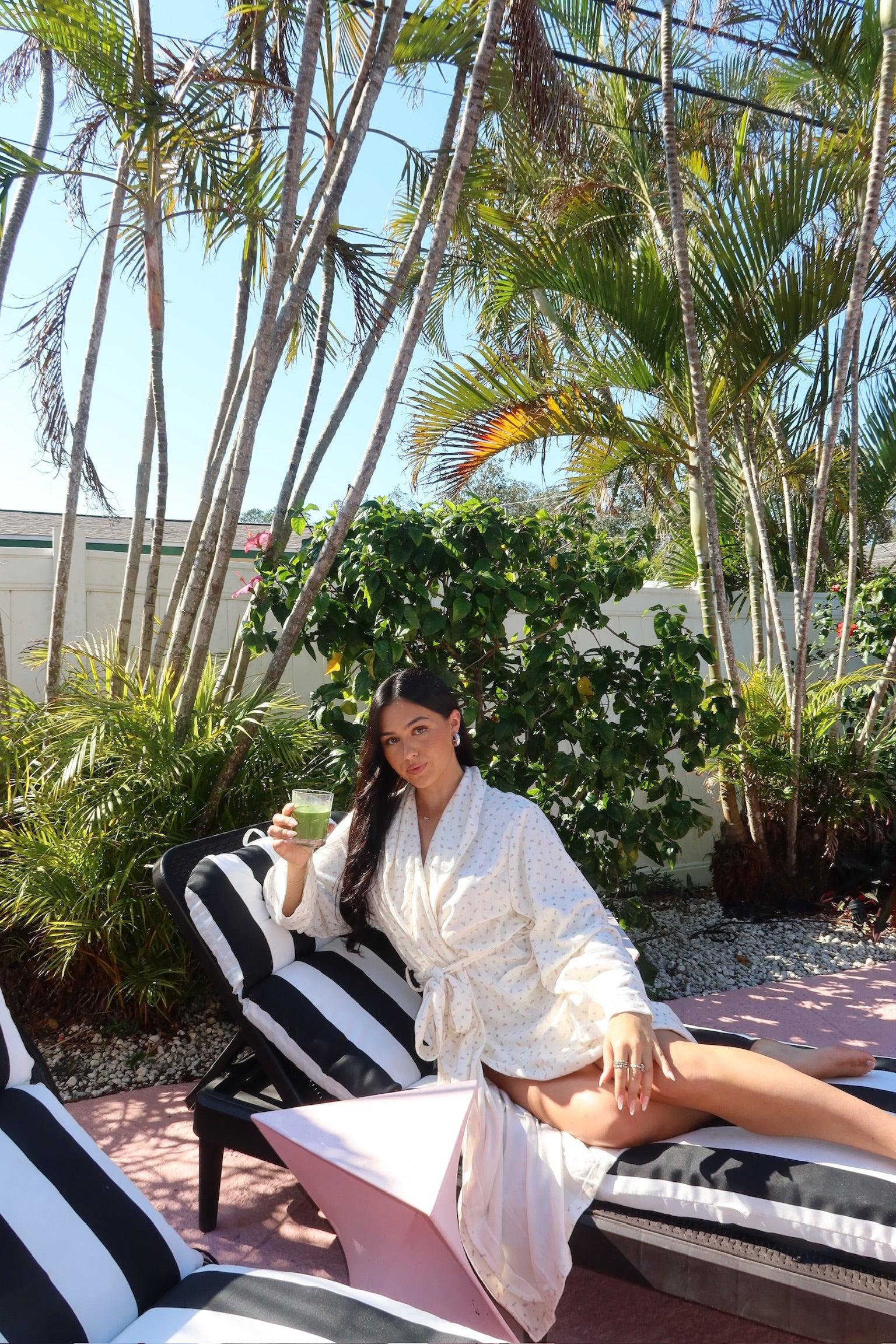 Pink Roses Dream Hotel Robe Product Image