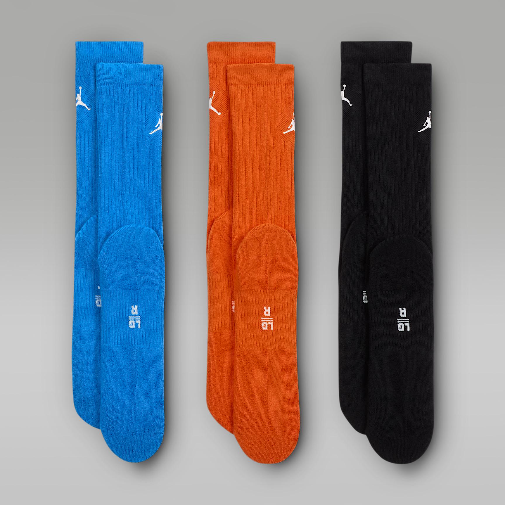 Jordan Everyday Crew Socks (3 pairs) Product Image