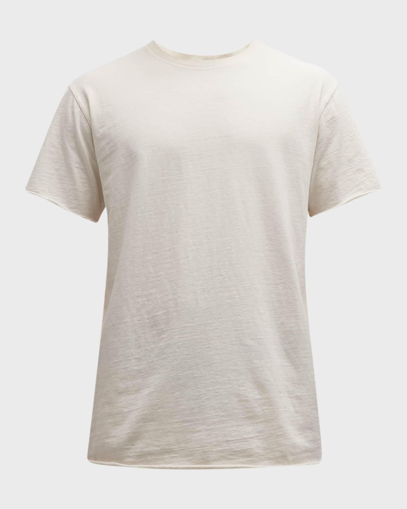 Men's Anti-Expo Textured Cotton T-Shirt Product Image
