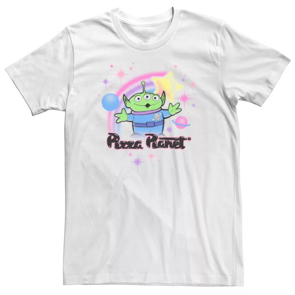 Big & Tall Disney / Pixar Toy Story Alien Pizza Planet Airbrush Tee, Men's,  Product Image