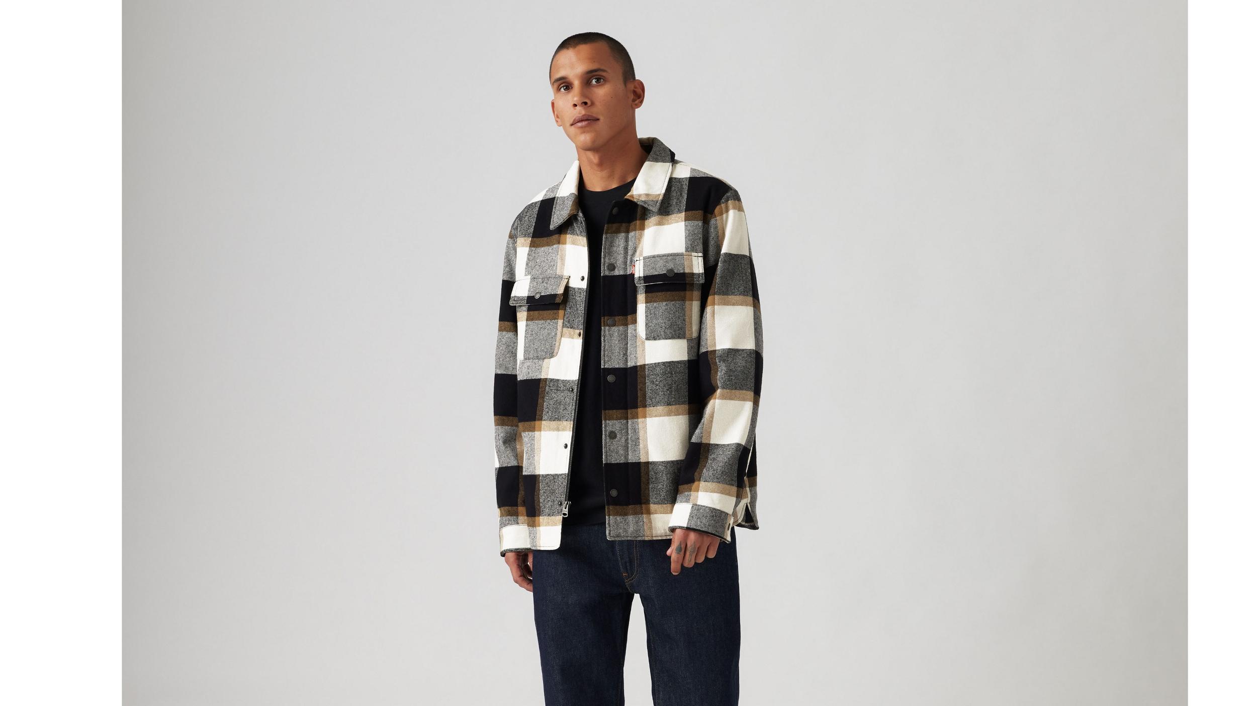 Cotton Plaid Shacket Product Image