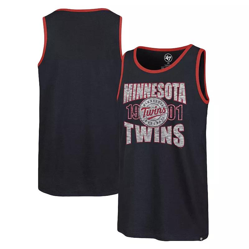 Men's '47 Navy Boston Red Sox Upload Franklin Tank Top, Size: 2XL, Blue Product Image