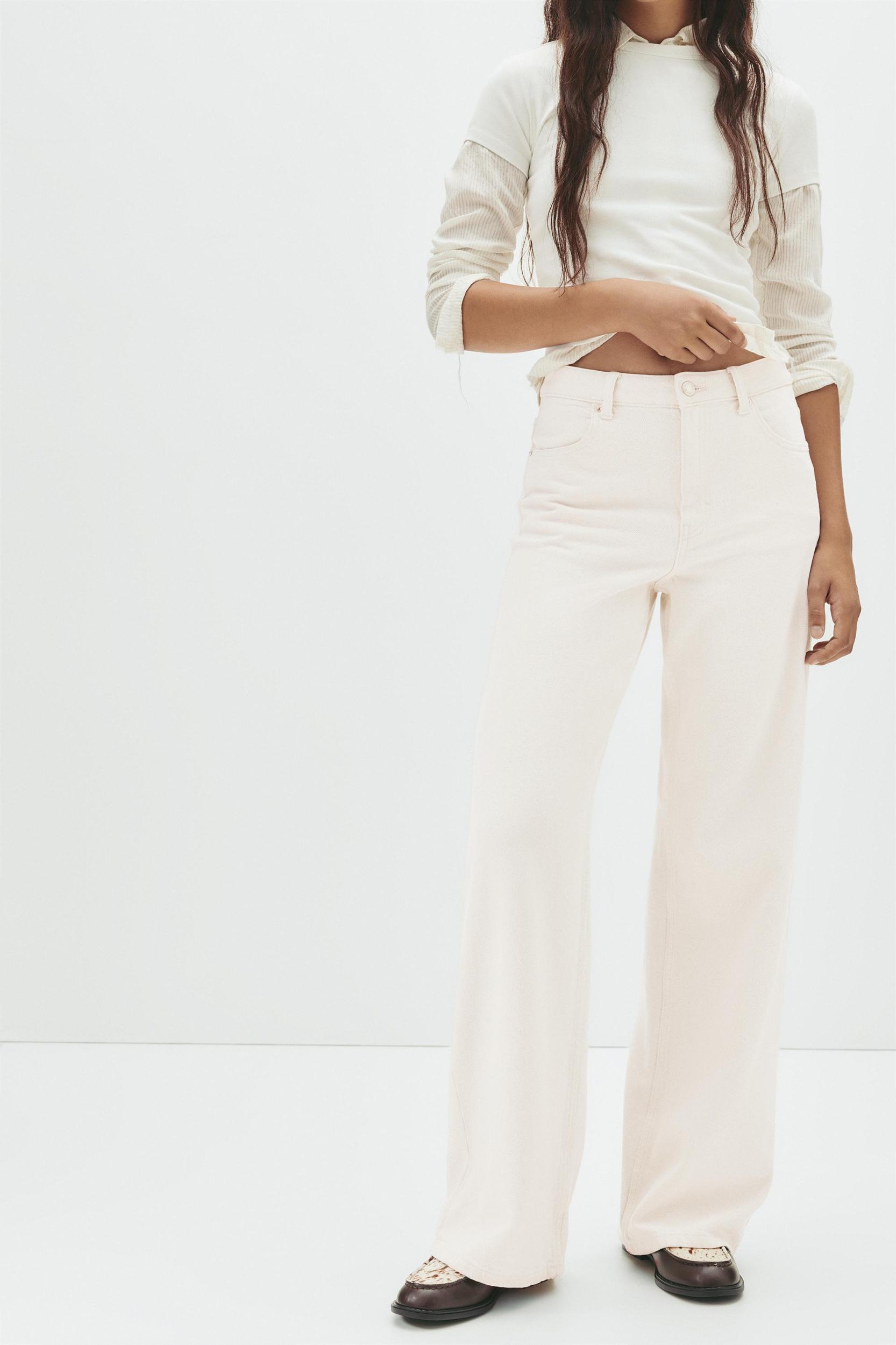 High-rise wide leg jeans Product Image