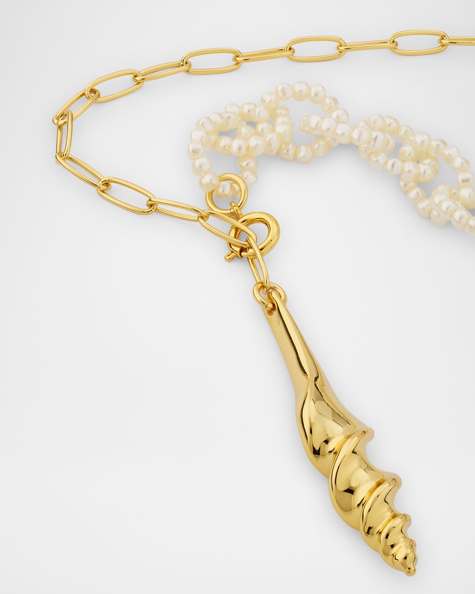 Turritella Lariat Necklace Product Image