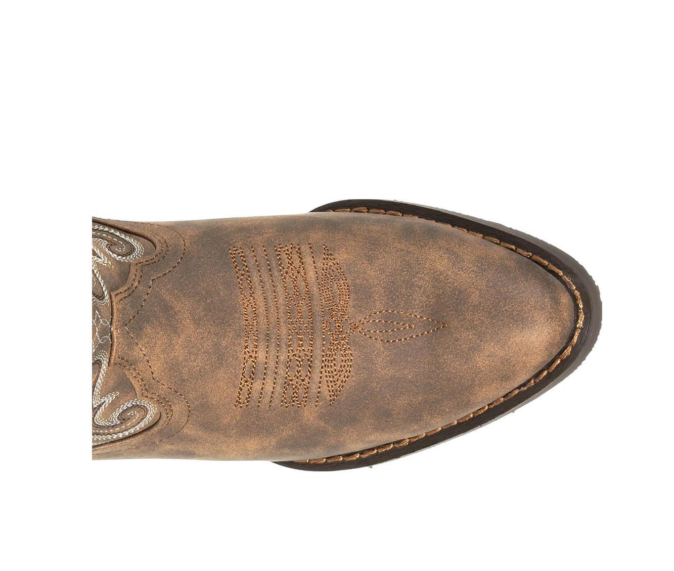 Women's Durango Crush Distressed Shortie Western Boots Product Image