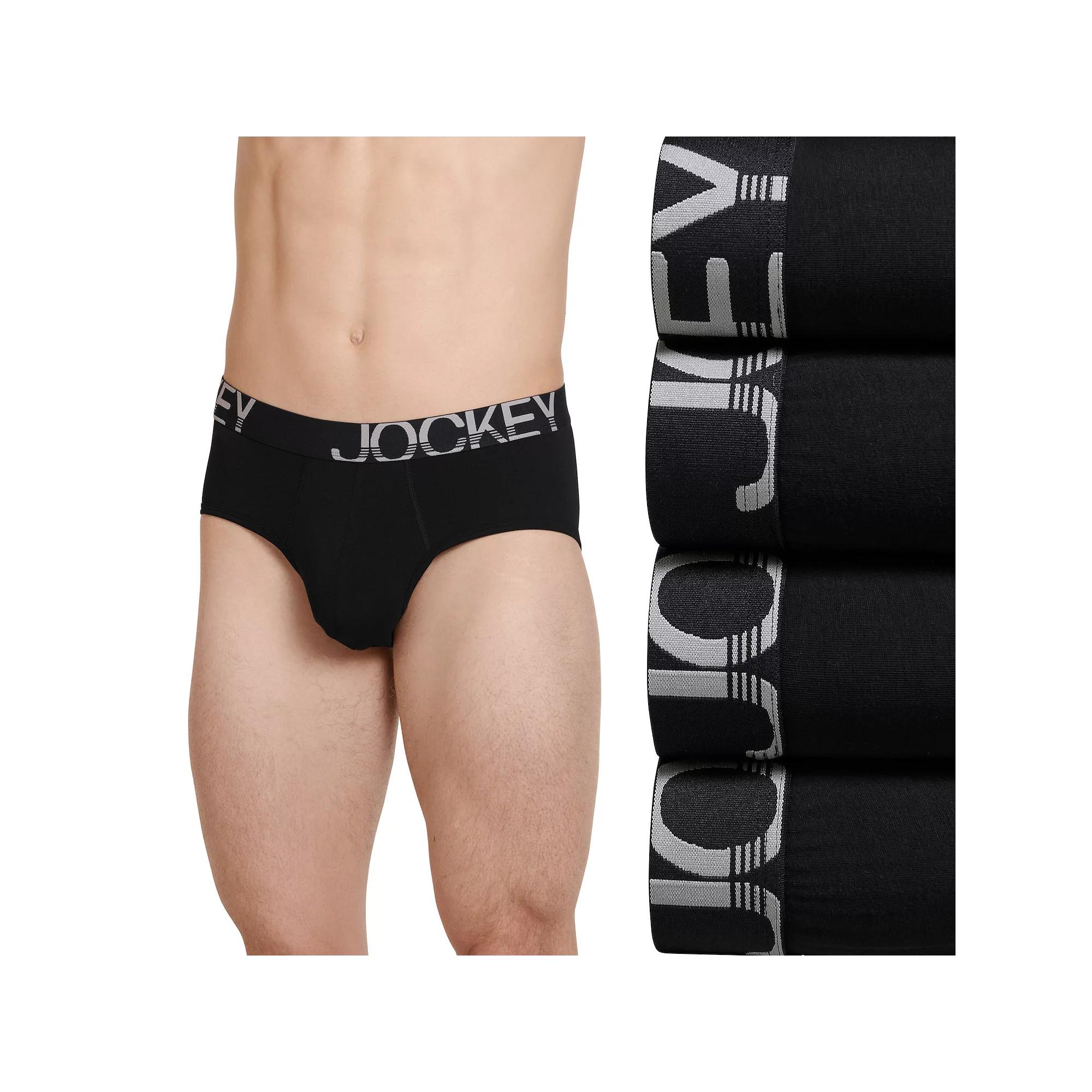 Men's Jockey 4-Pack ActiveStretch™ Briefs,  Product Image