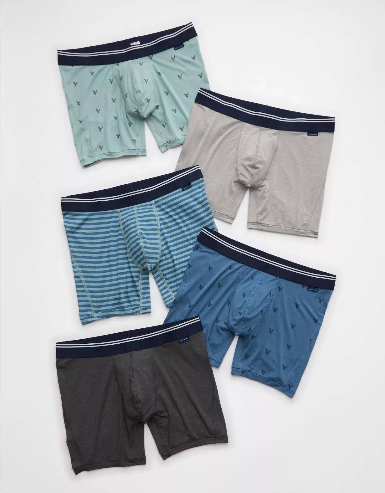 AEO Men's 6" Flex Boxer Brief 3-Pack Product Image