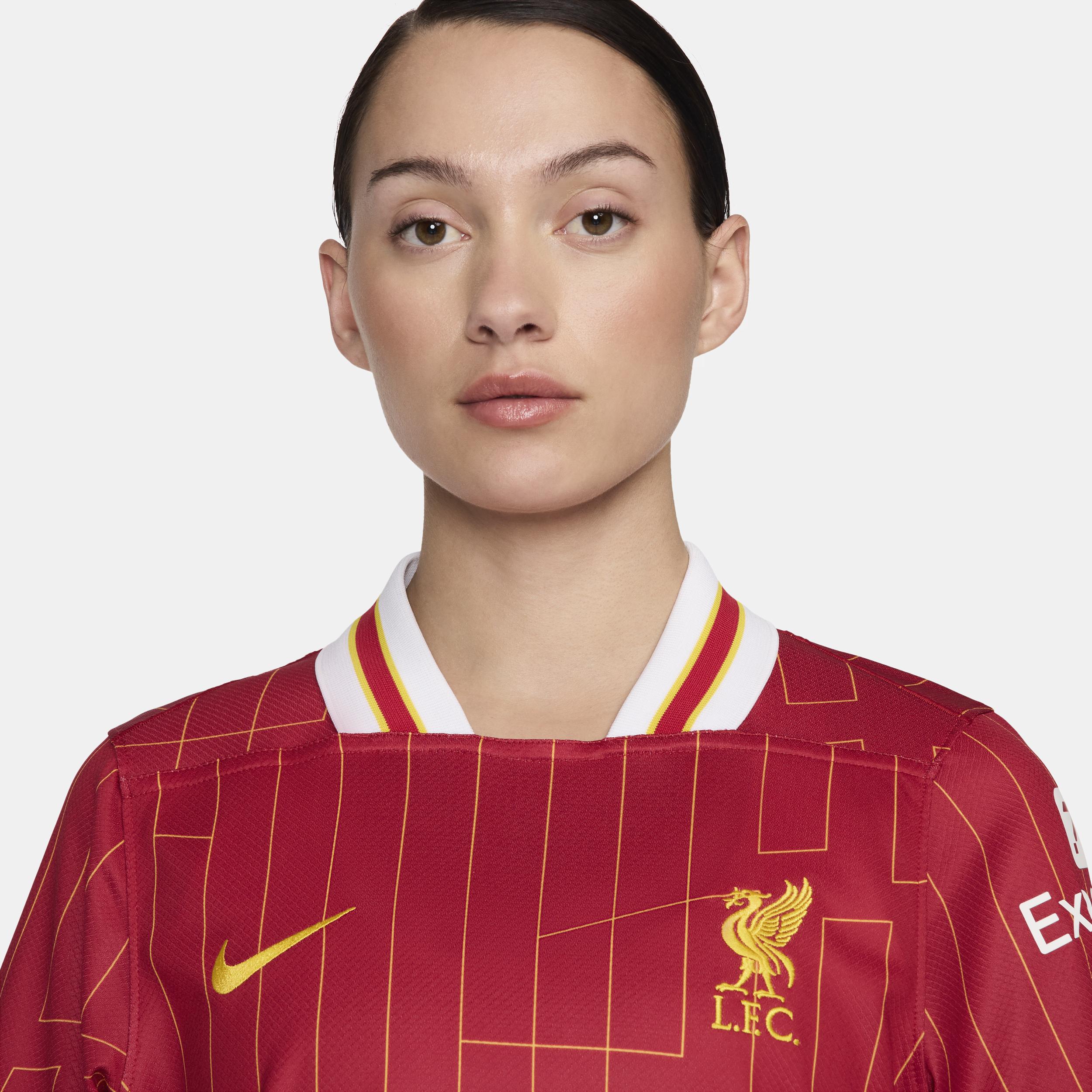 Liverpool FC 2024 Stadium Home Nike Women's Dri-FIT Soccer Replica Jersey Product Image