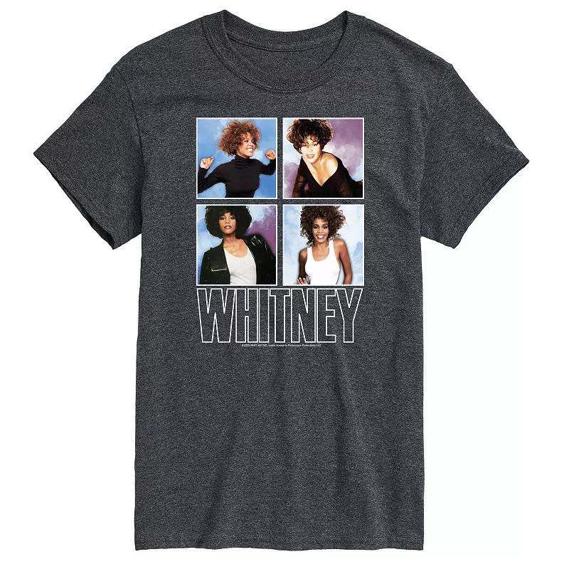 Big & Tall Whitney Houston Tee Tee, Men's,  Product Image