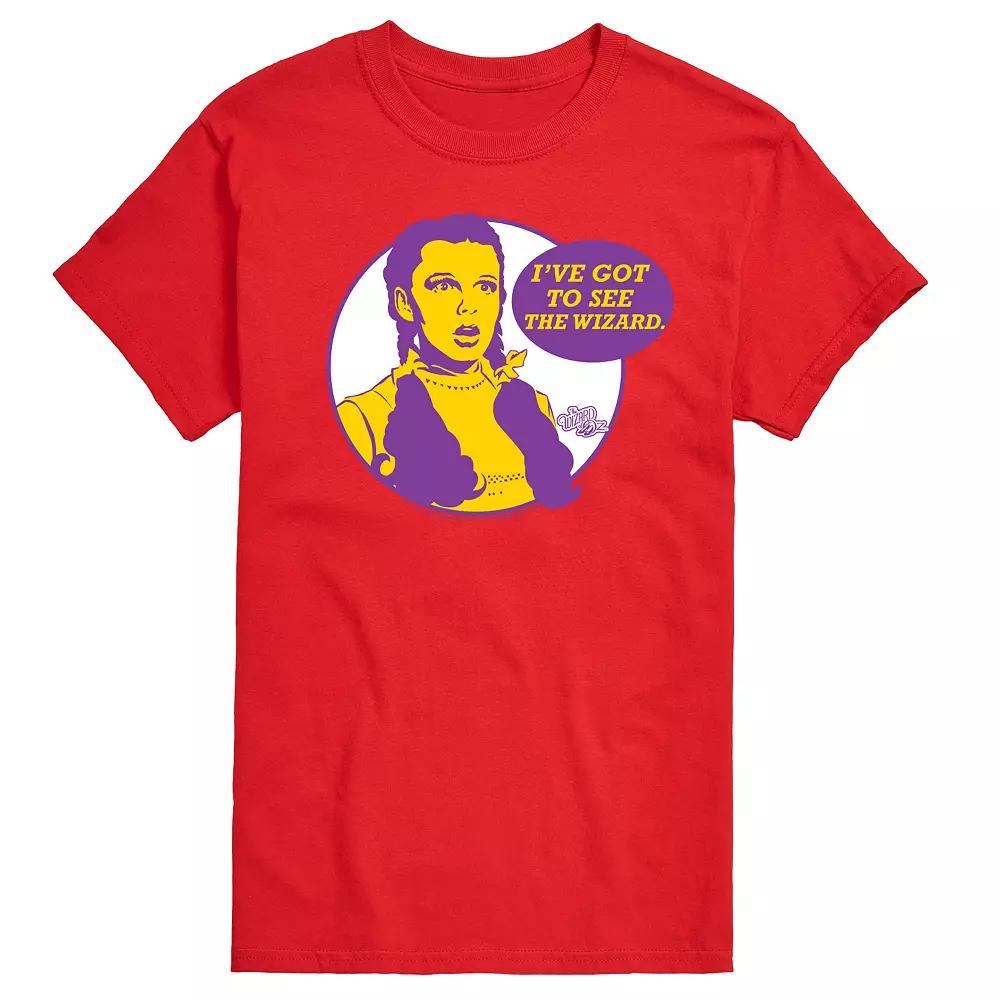 Men's Wizard Of Oz Dorothy See The Wizard Graphic Tee,  Product Image