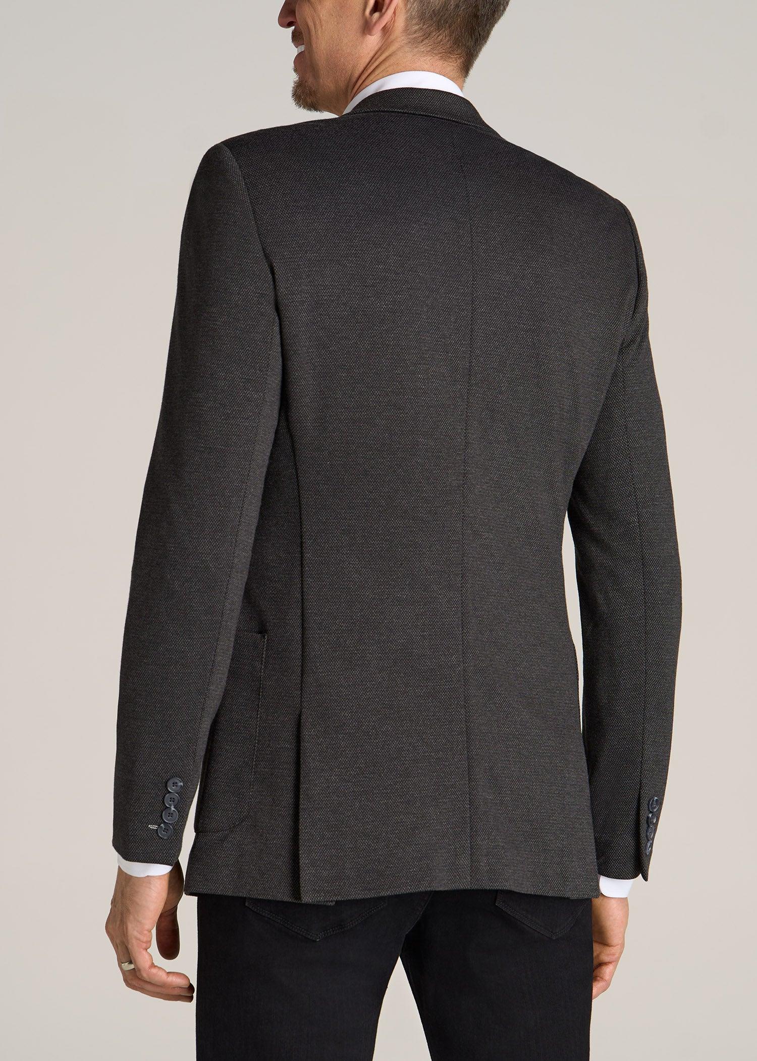 Men's Tall Core Blazer in Black Silver Mix Product Image