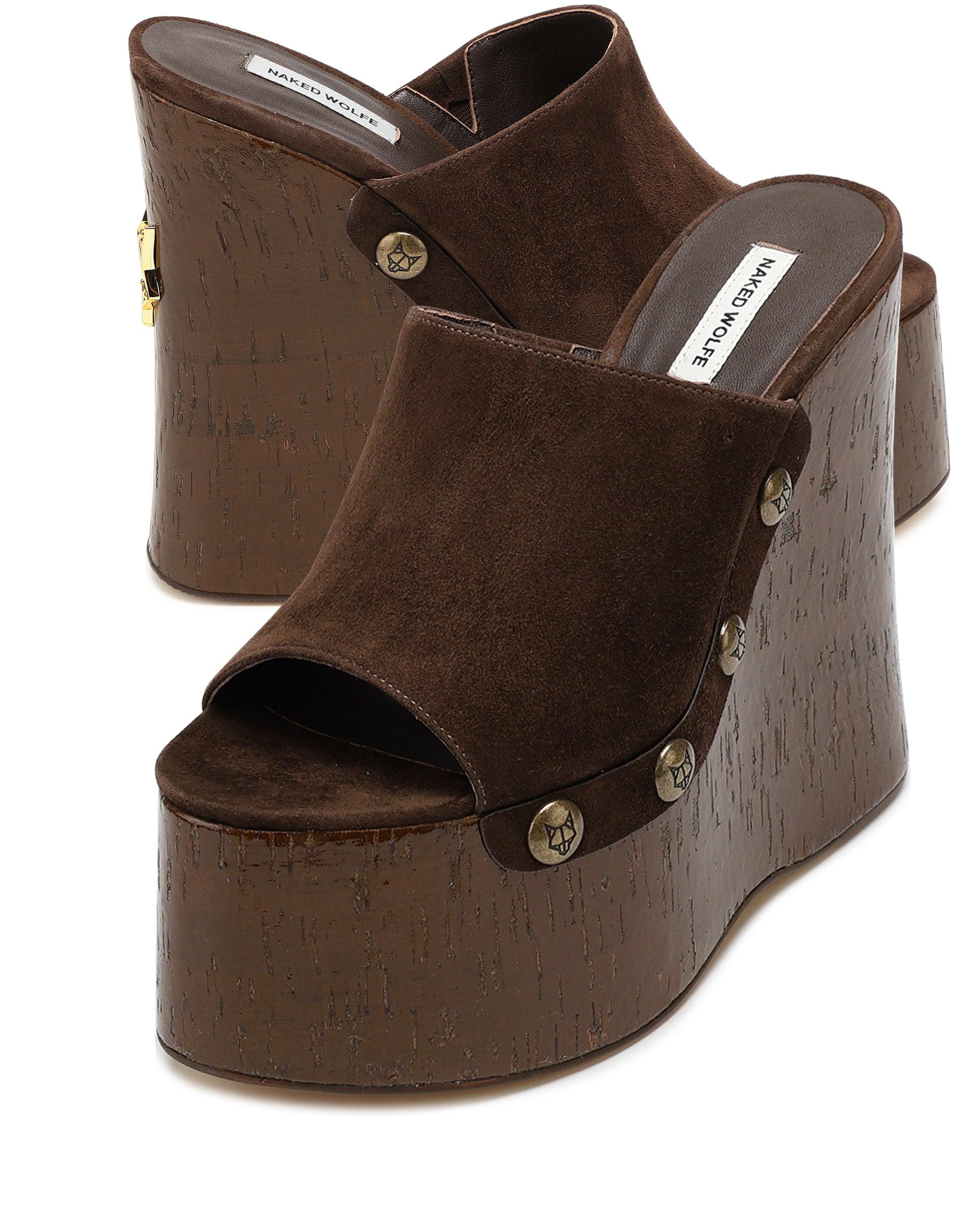 Tulip Brown Suede Product Image