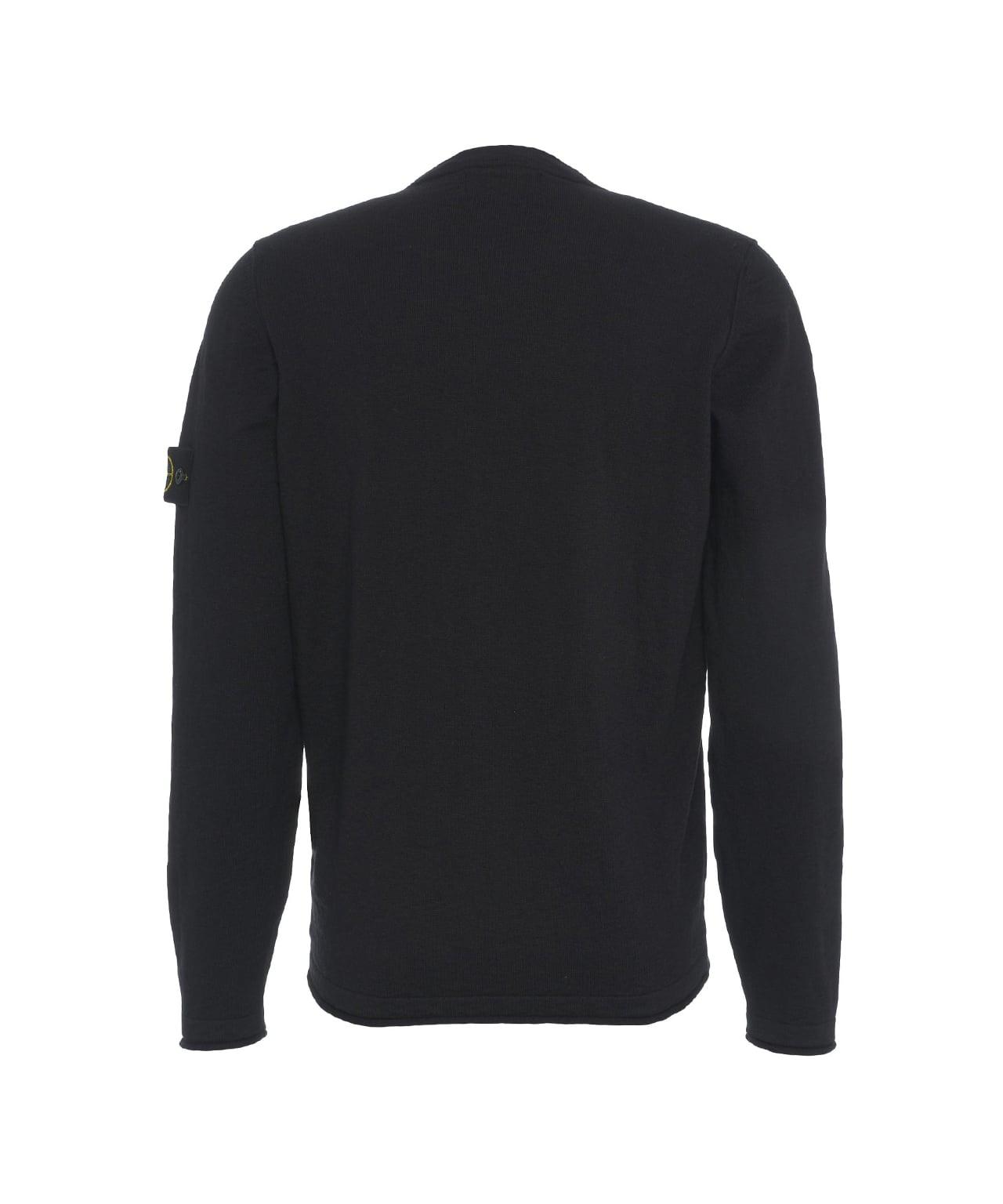 Knit sweater in cotton blend Product Image