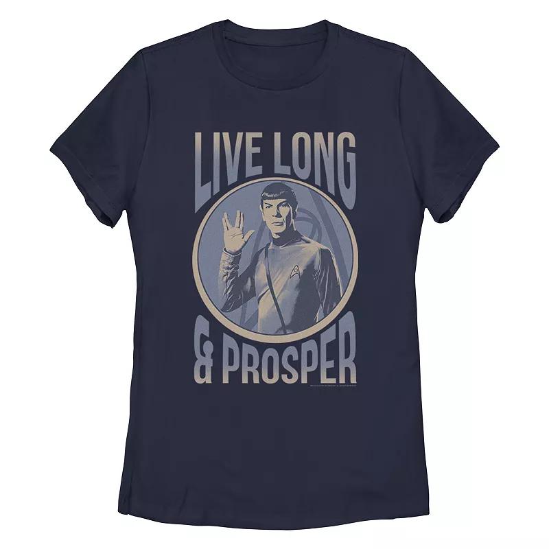 Juniors' Star Trek The Original Series Spock Live Long Portrait Tee, Girl's,  Product Image
