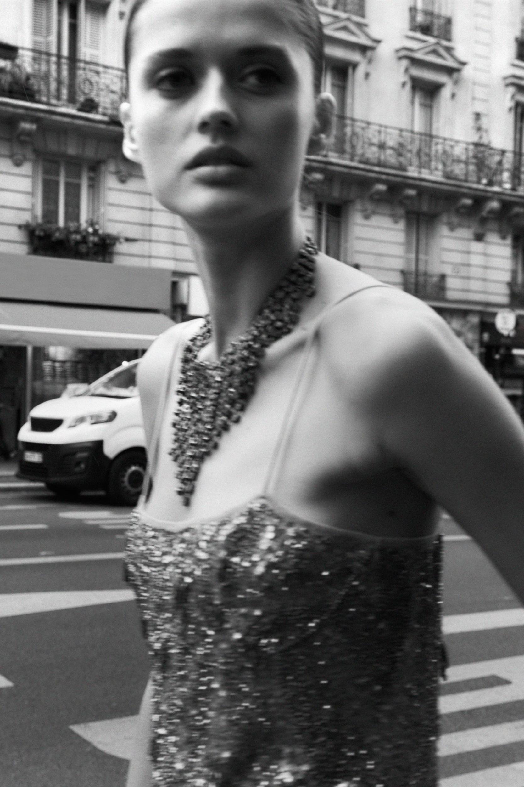 ZW COLLECTION EMBROIDERED BEADED TOP Product Image