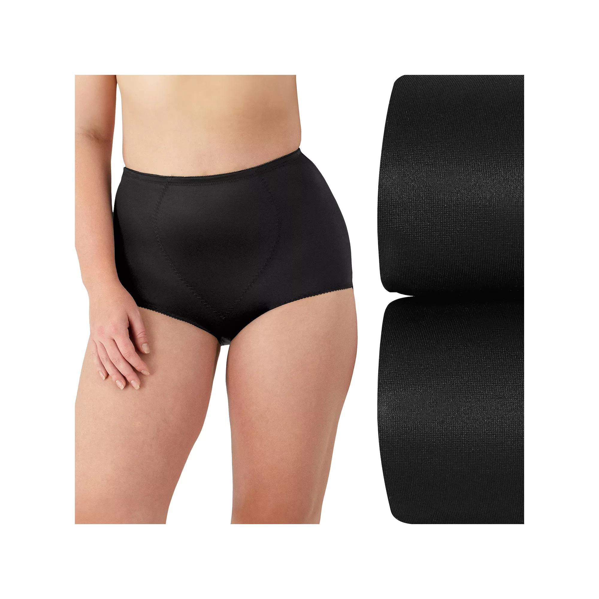 Bali 2-Pack Firm Control Tummy Panel Shaping Brief Panty X710, Women's,  Product Image